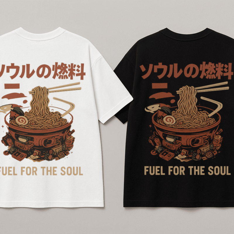 fuel for the soul ramen tee