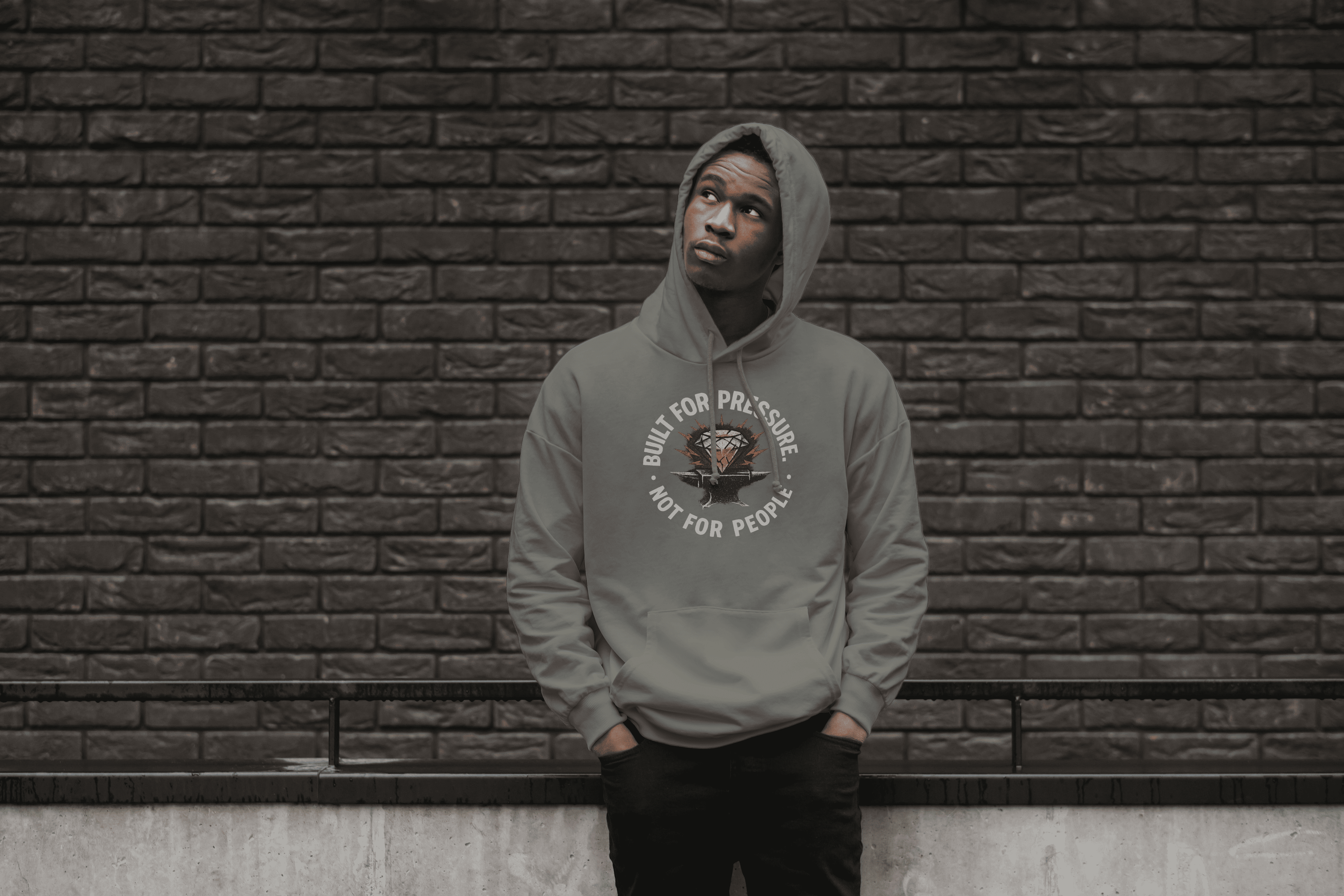built for pressure hoodie